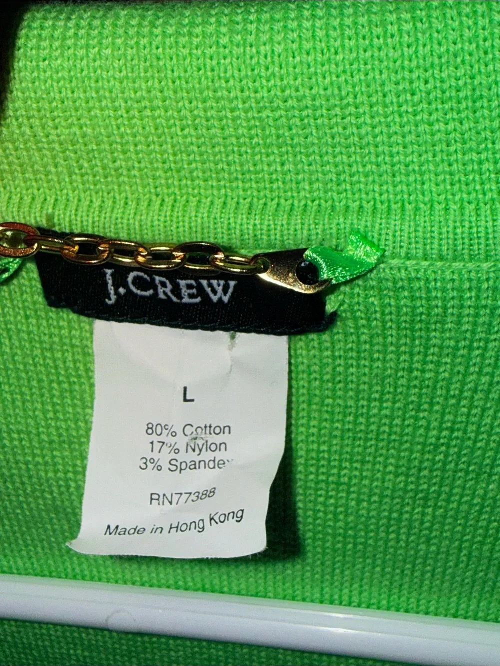 J. Crew Bright Lime Blazer